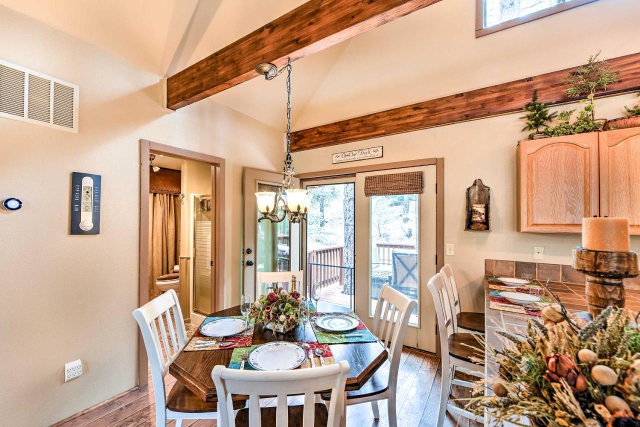 Prescott Cabin With Beautiful Forest Views And Deck! Dış mekan fotoğraf
