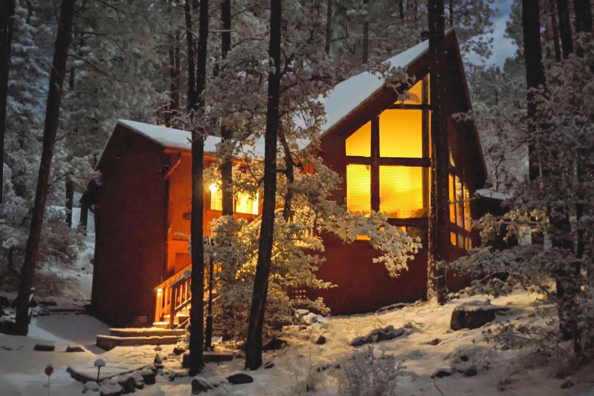 Prescott Cabin With Beautiful Forest Views And Deck! Dış mekan fotoğraf
